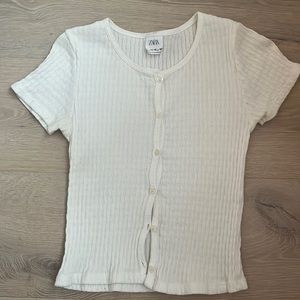 zara cropped zelly top kids